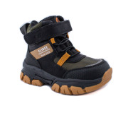Ботинки детские Clibee HA505 black-khaki 22-27