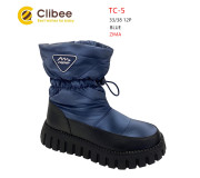Дутики дитячі Clibee TС-5 blue 33-38