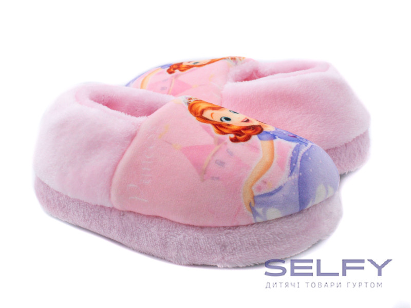 Тапочки Memory Waldi Home 24-33 рожева принцеса, Фото 3