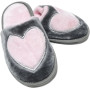 Тапочки Memory Waldi Home 28-37 сірі, серце