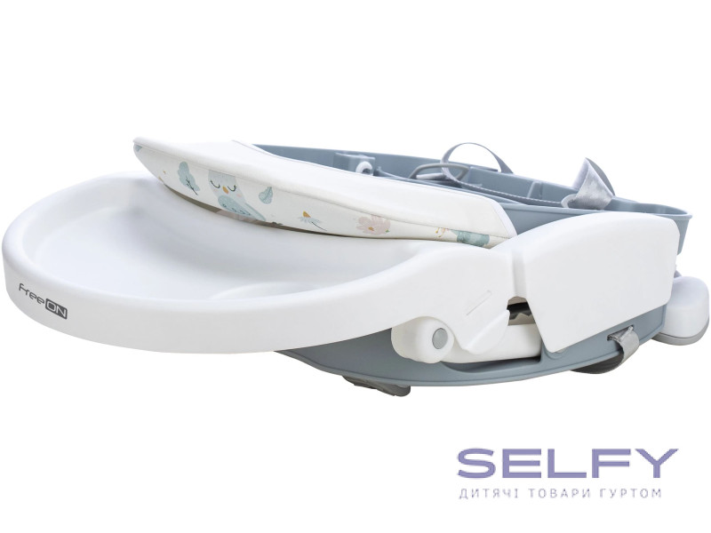 Портативный стул для кормления FreeON LevI, white owl, Фото 3