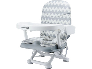 Портативный стул для кормления FreeON LevI, grey zig-zag