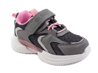 Кросівки дитячі Clibee EB251 grey-pink 26-31