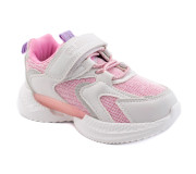 Кросівки дитячі Clibee EB251 white-pink 26-31