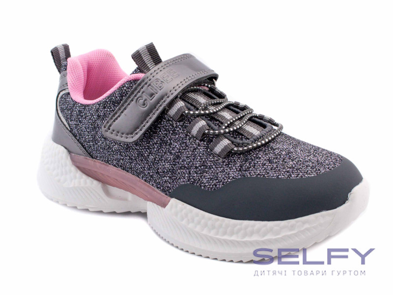 Кросівки дитячі Clibee EC252 grey-pink 32-37, Фото 1