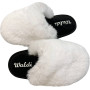 Тапочки Memory Waldi Home 28-37 белый мех