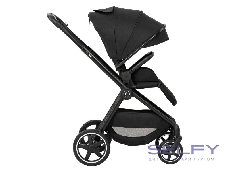 Коляска для ребенка универсальная 3 в 1 FreeON Zack, black, Фото 8