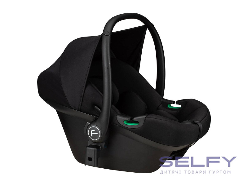 Коляска для ребенка универсальная 3 в 1 FreeON Zack, black, Фото 9