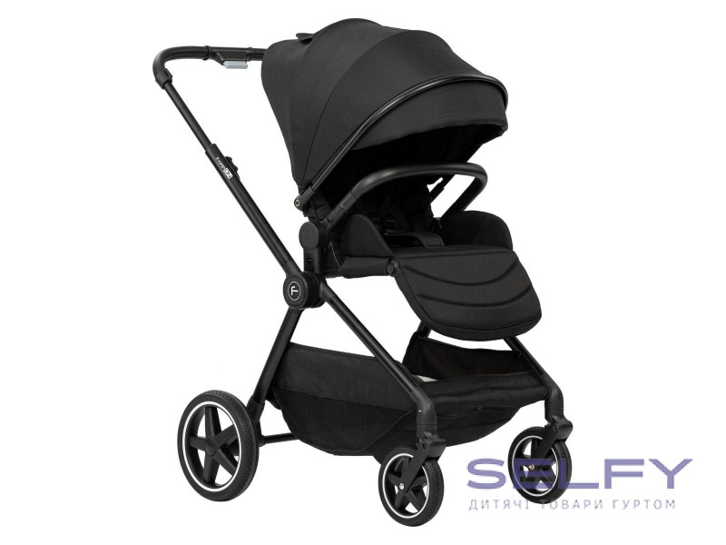Коляска для ребенка универсальная 3 в 1 FreeON Zack, black, Фото 7