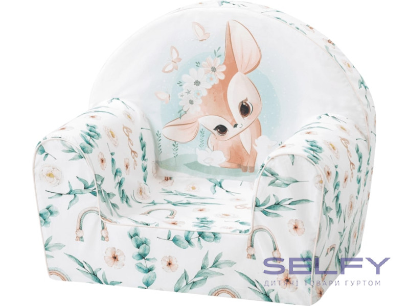 Крісло дитяче Bubaba by FreeON Green Magic, white, Фото 1