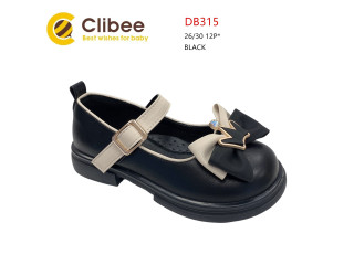Туфли детские Clibee DB315 black 26-30