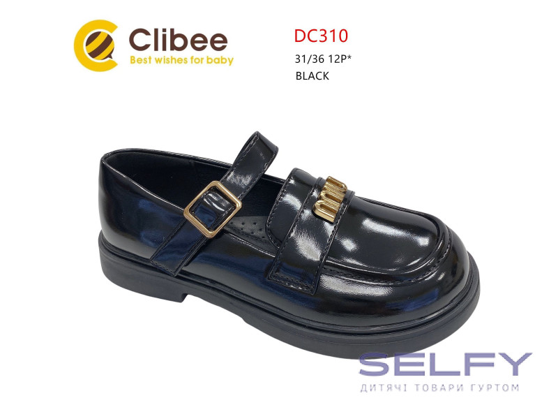 Туфлі дитячі Clibee DC310 black 31-36, Фото 1
