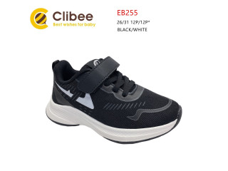 Кросівки дитячі Clibee EB255 black-white 26-31