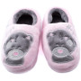 Тапочки Memory Waldi Home 28-37 розовые, серый мишка Тапочки Memory Waldi Home 28-37 розовые, серый мишка