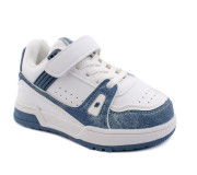 Кроссовки детские Clibee LB937 blue-white 25-30