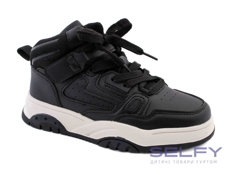 Хайтопы детские Apawwa T847 black 32-37, Фото 1