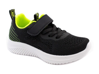 Кросівки дитячі Apawwa Z396 black-green 26-31