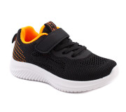 Кросівки дитячі Apawwa Z396 black-orange 26-31