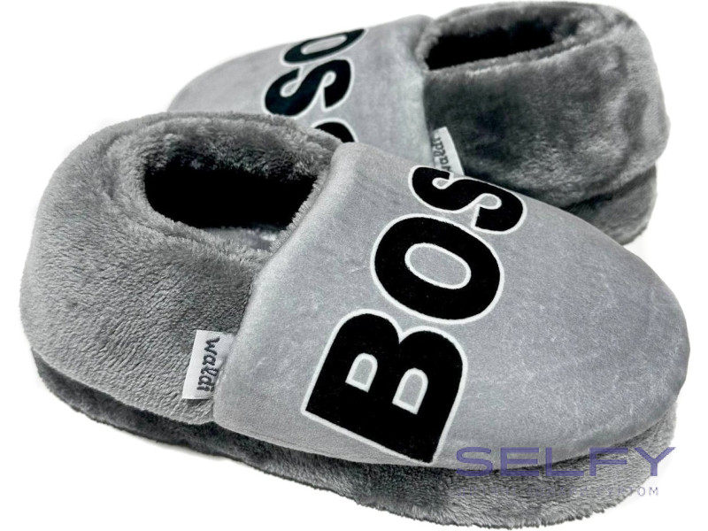 Тапочки Memory Waldi Home 24-33 серые, Boss, Фото 1