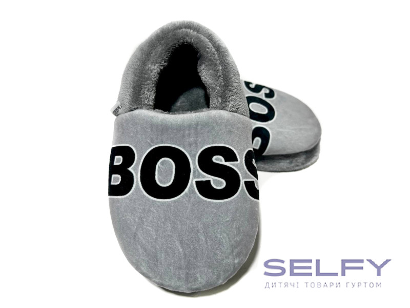 Тапочки Memory Waldi Home 24-33 серые, Boss, Фото 3