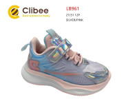 Кросівки дитячі Clibee LB961 silver-pink 27-31