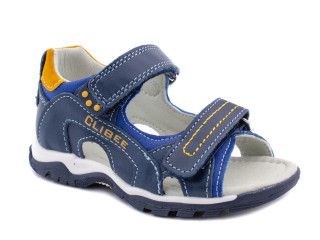 Босоніжки дитячі Clibee AB301 blue-yellow 26-31