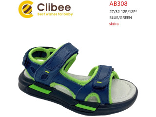 Босоніжки дитячі Clibee AB308 blue-green 27-32