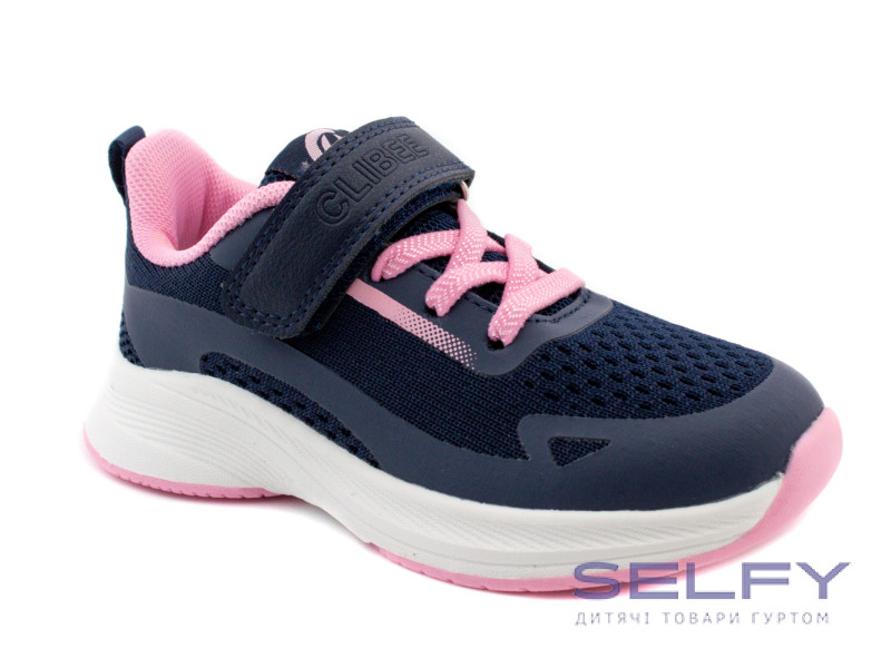 Кроссовки детские Clibee EB261 blue-pink 27-32, Фото 1