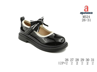 Туфли детские Apawwa M524 black 26-31