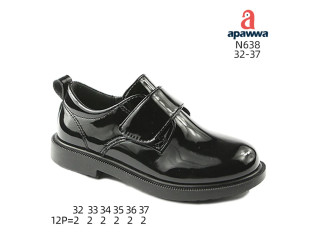 Туфлі дитячі  Apawwa N638 black-1 32-37