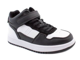 Хайтопи дитячі Apawwa TC819 black-white 26-31