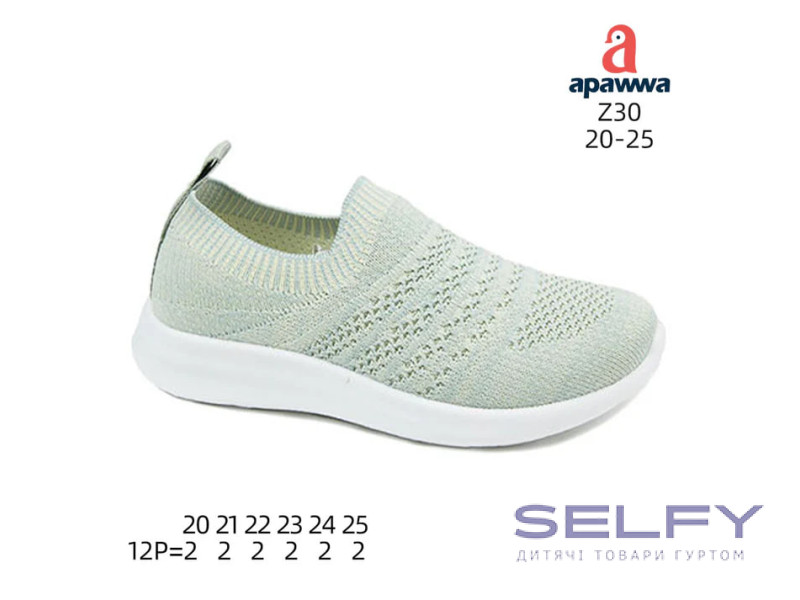 Кросівки дитячі Apawwa Z30 blue 20-25, Фото 1