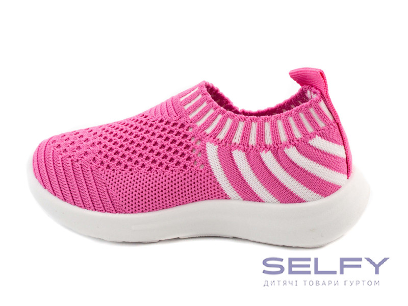 Кроссовки детские Apawwa Z48 fuchsia-white 32-37, Фото 3