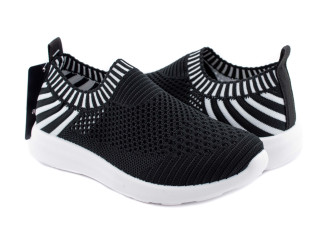 Кроссовки детские Apawwa Z48 black-white 32-37