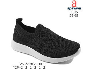 Кроссовки детские Apawwa Z515 black 26-31