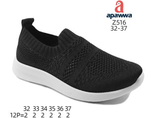 Кросівки дитячі Apawwa Z516 black 32-37