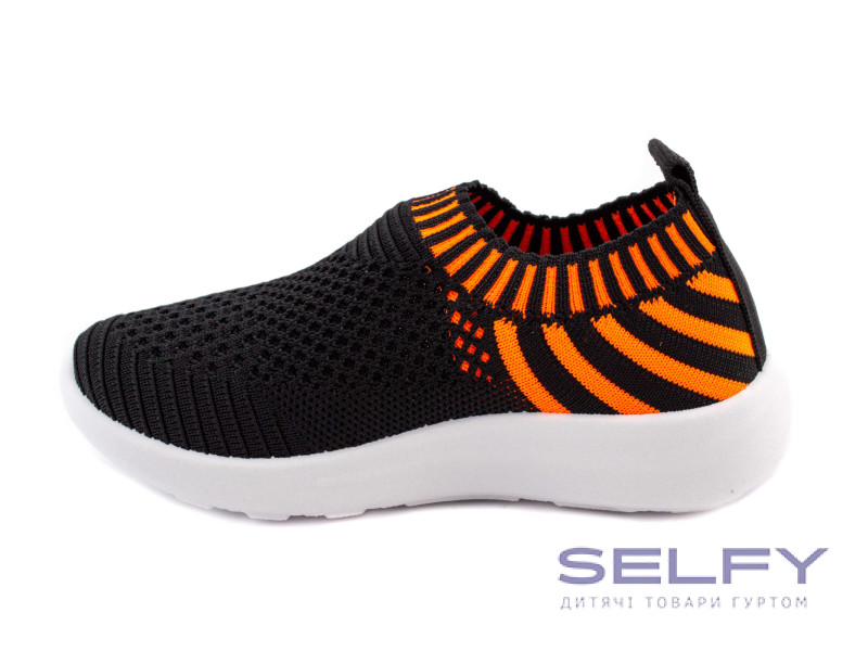 Кроссовки Apawwa Z46 black-orange 20-25, Фото 3