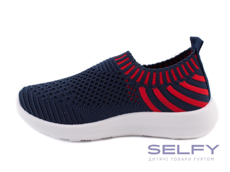 Кроссовки Apawwa Z46 navy-red 20-25, Фото 3