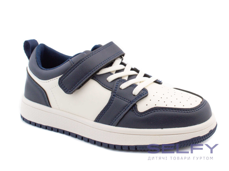 Кроссовки детские Apawwa TC822 navy-beige 32-37, Фото 1