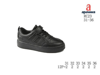 Кросівки дитячі Apawwa RC23 black 31-36