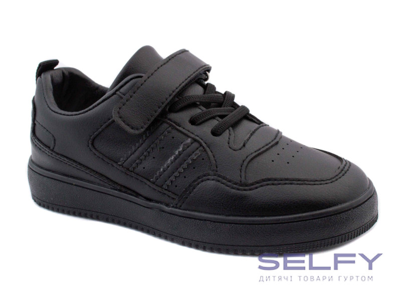 Кроссовки детские Apawwa RC23 black 31-36, Фото 1
