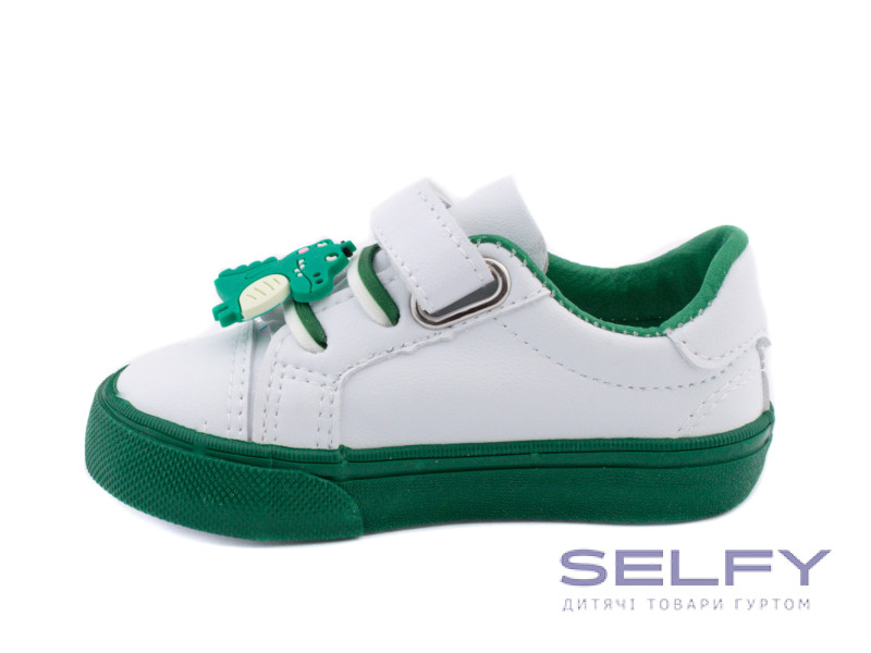 Кросівки дитячі Apawwa R248 white-green 20-25, Фото 3