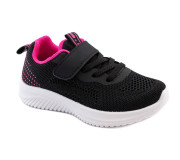 Кросівки дитячі  Apawwa Z397 black-fuchsia 32-37