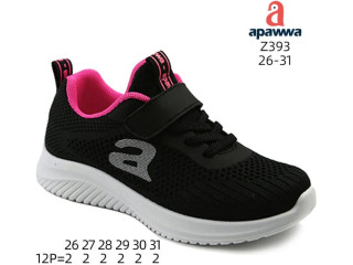 Кросівки дитячі  Apawwa Z393 black-fuchsia 26-31