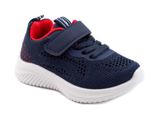 Кроссовки детские Apawwa Z395 navy-red 20-25