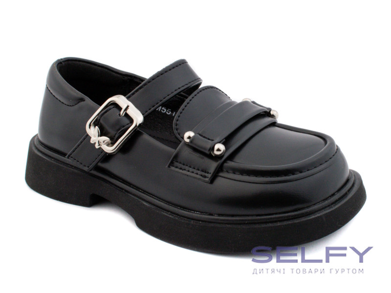 Туфлі дитячі Apawwa M551 black 26-31, Фото 1