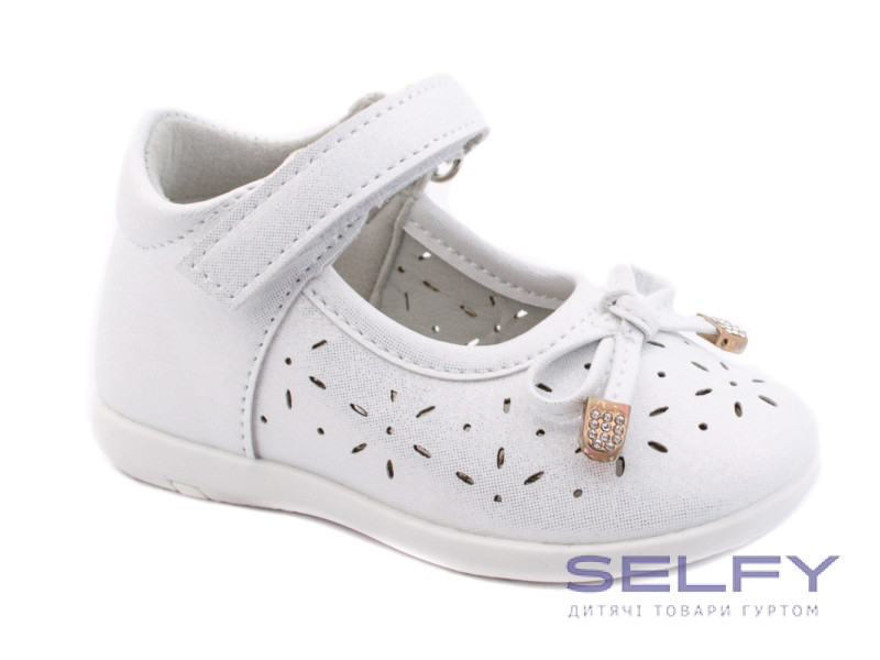 Туфлі дитячі Apawwa TC219 white 19-24, Фото 1