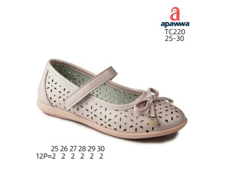 Туфлі дитячі Apawwa TC220 pink 25-30