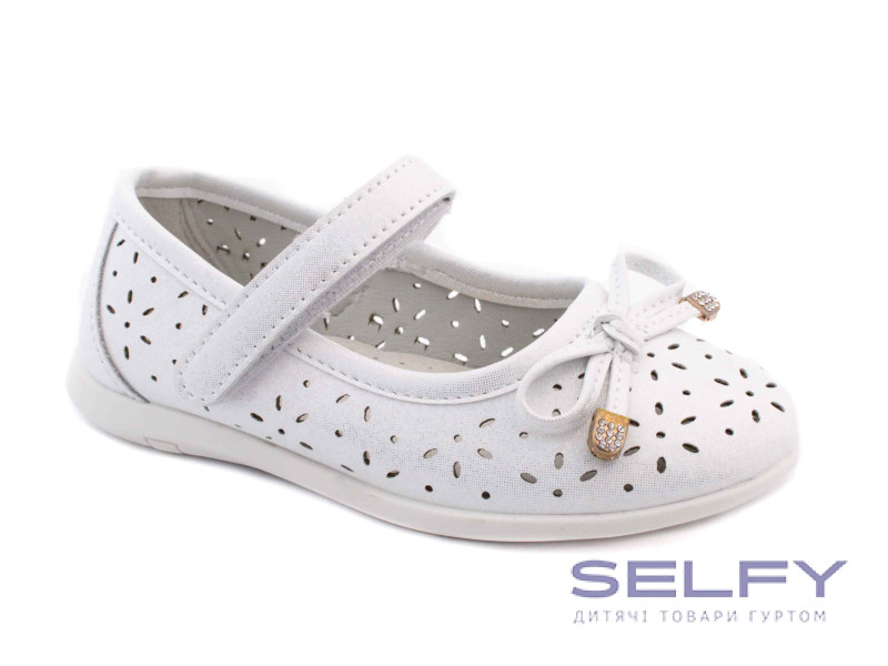 Туфлі дитячі Apawwa TC220 white 25-30, Фото 1