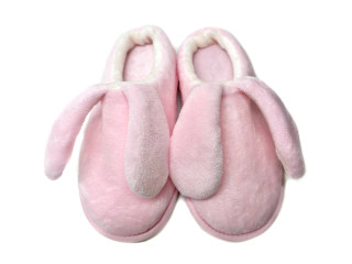 Тапочки Memory Waldi Home 24-33 розовые, ушки